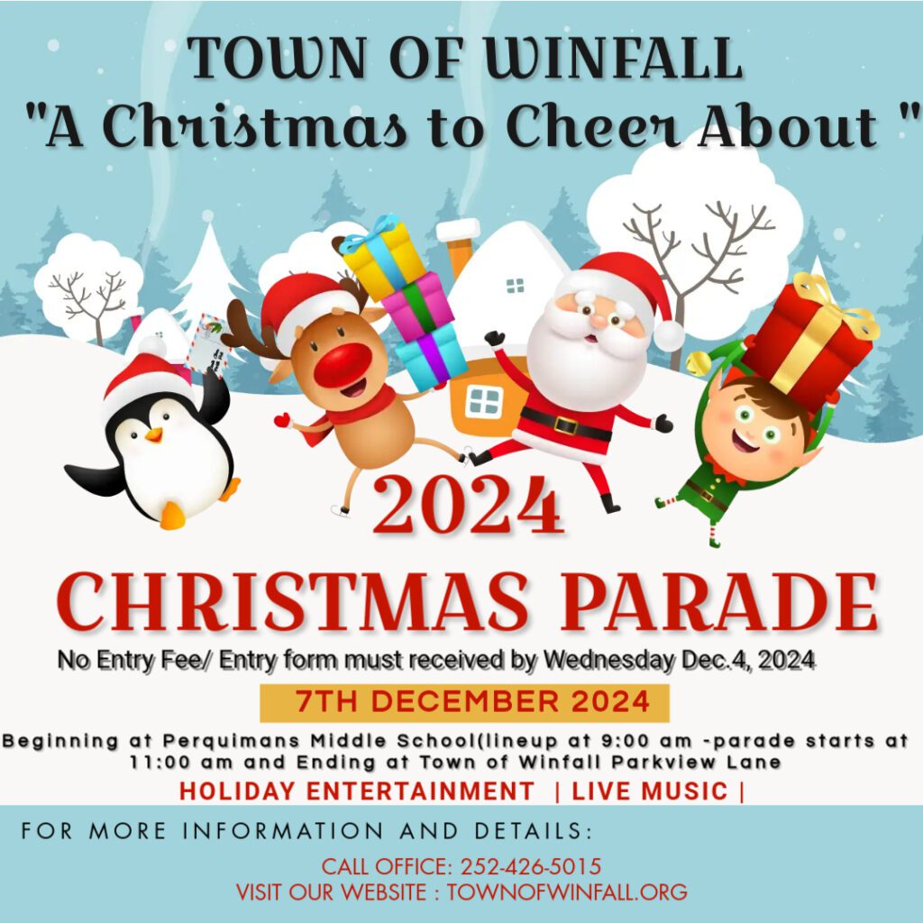 Christmas Parade flyer